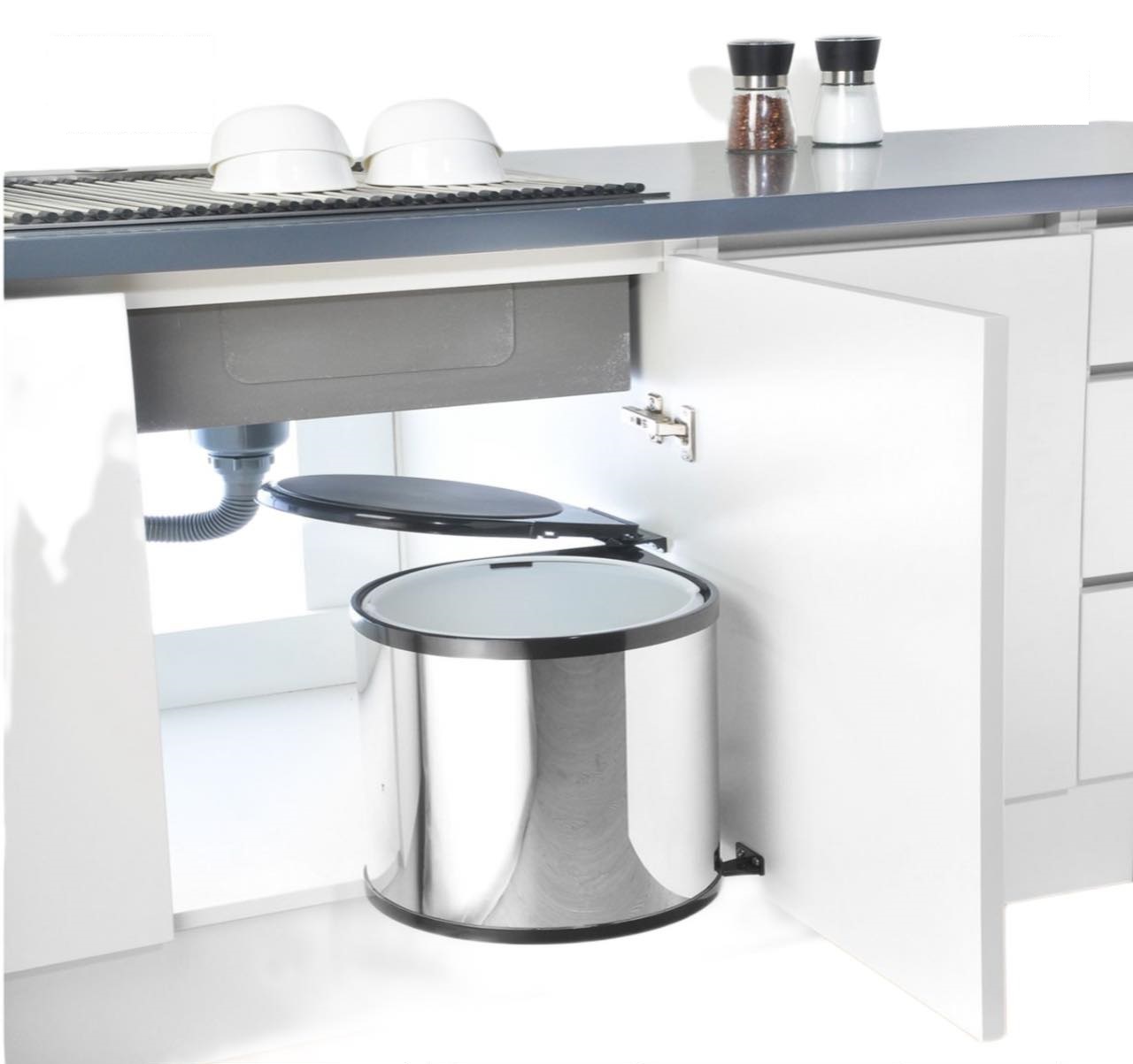 Kitchen Cabinet Dustbin SLG001-8L