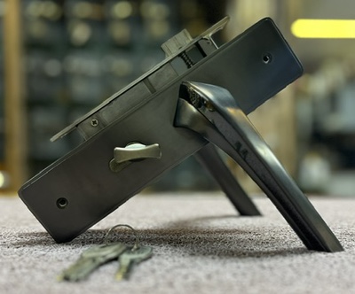 HANDLE DOOR LOCK 326 MTB/SBLK