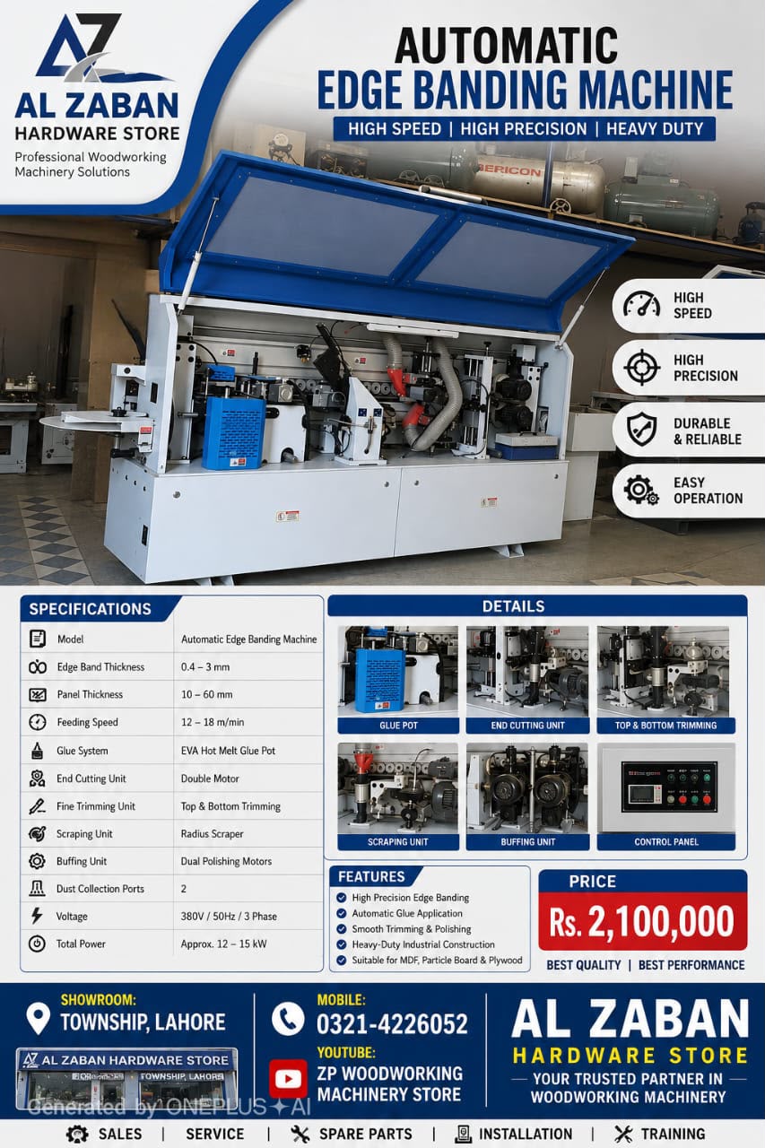 Automatic Edge Banding Machine