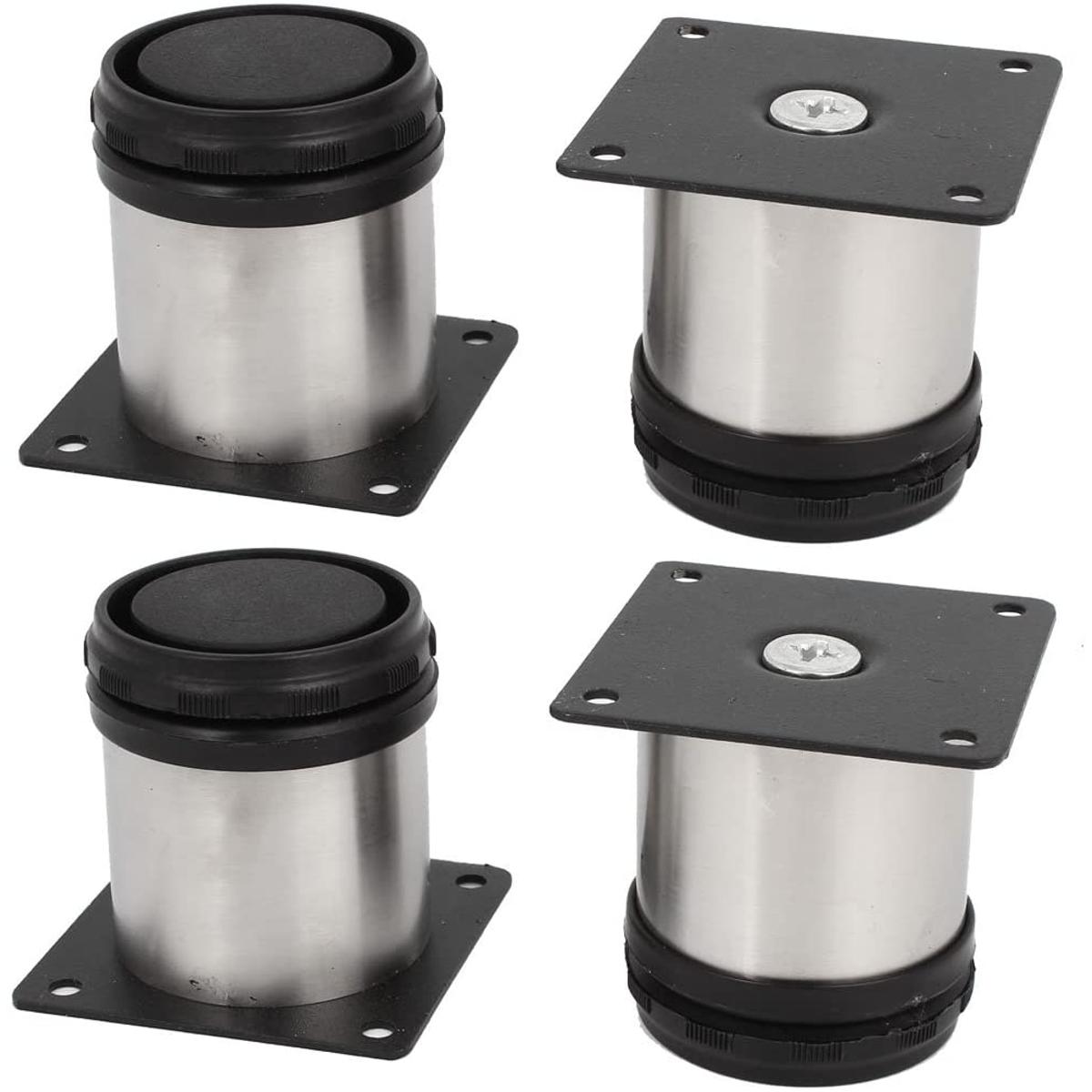 Sofa Leg Stainless Steel Furniture Legs Ideal for Cabinets, Tables, Sofas & Chairs - Anti-Rust, Heavy-Duty Design